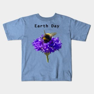 Earth Day Bumblebee Kids T-Shirt